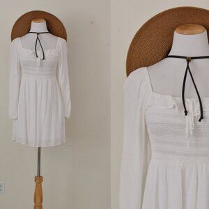 American Eagle Outfitters Women's White Dress